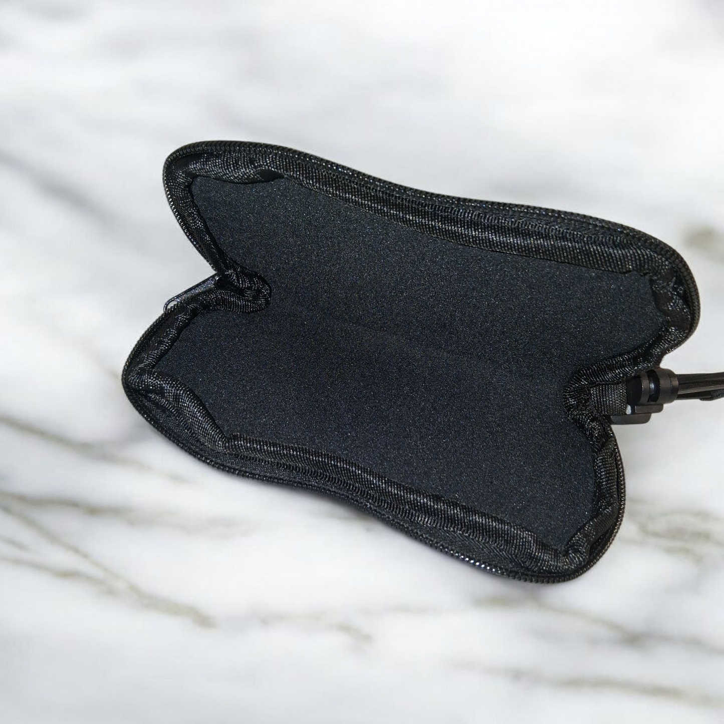 Étui fantaisie rose à fermeture éclair – format compact🩷🎀